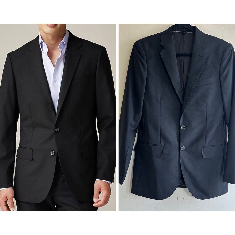 New 2022 J Crew Ludlow Slim-fit Suit Jacket Loro Piana Fine wool 36R $450‎ 28130